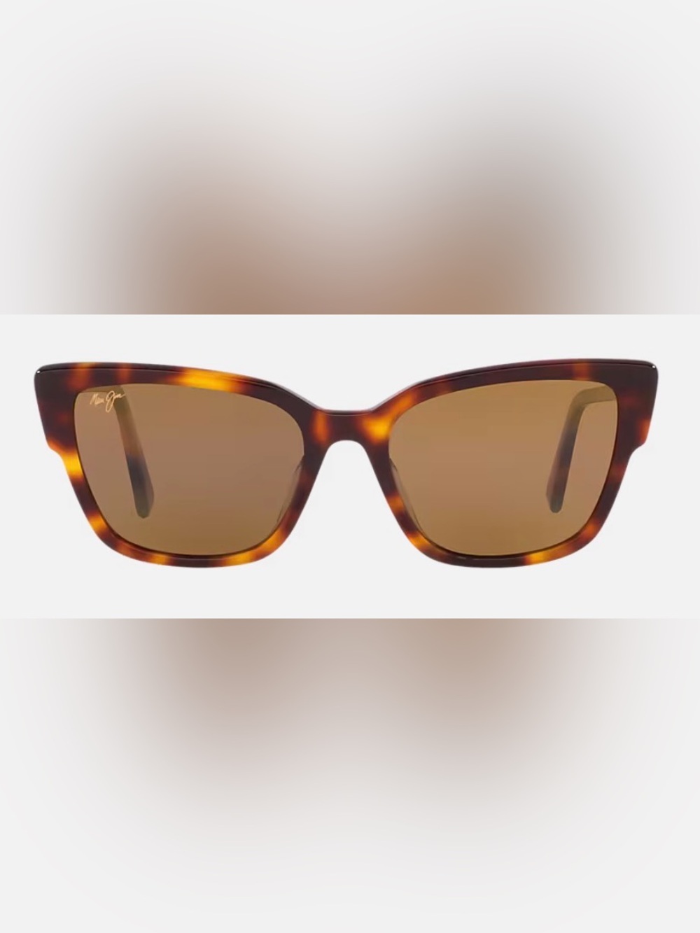 Maui Jim Tortoise Shell Frame with Brown Lenses Women's Sunglasses
